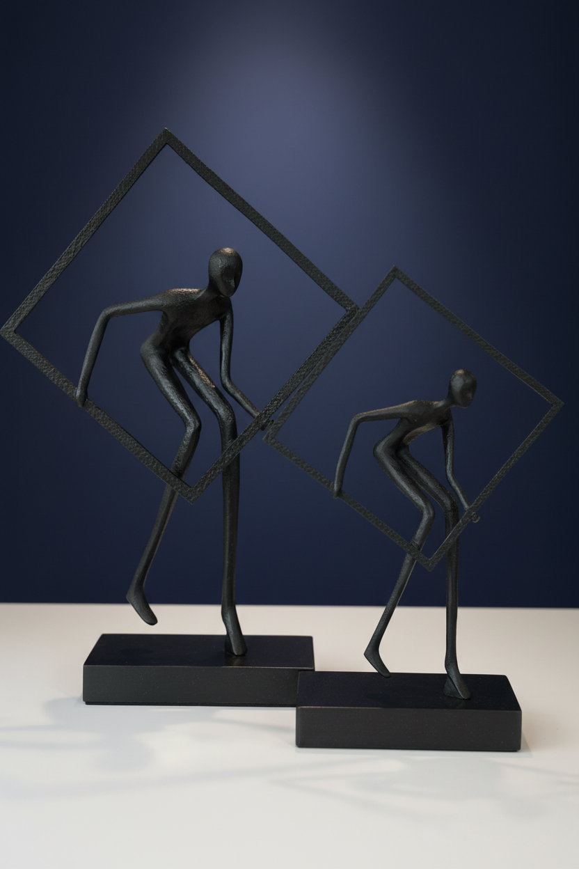 Modern Abstract Figurine Sculpture