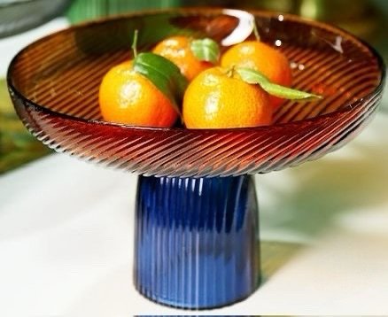 Vase coupe sur pied