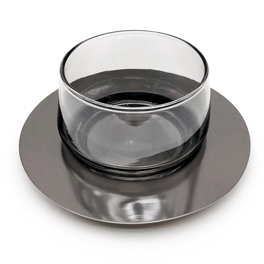 Elegant stainless steel cups – perfect for serving meghle , fruit and desserts in style!