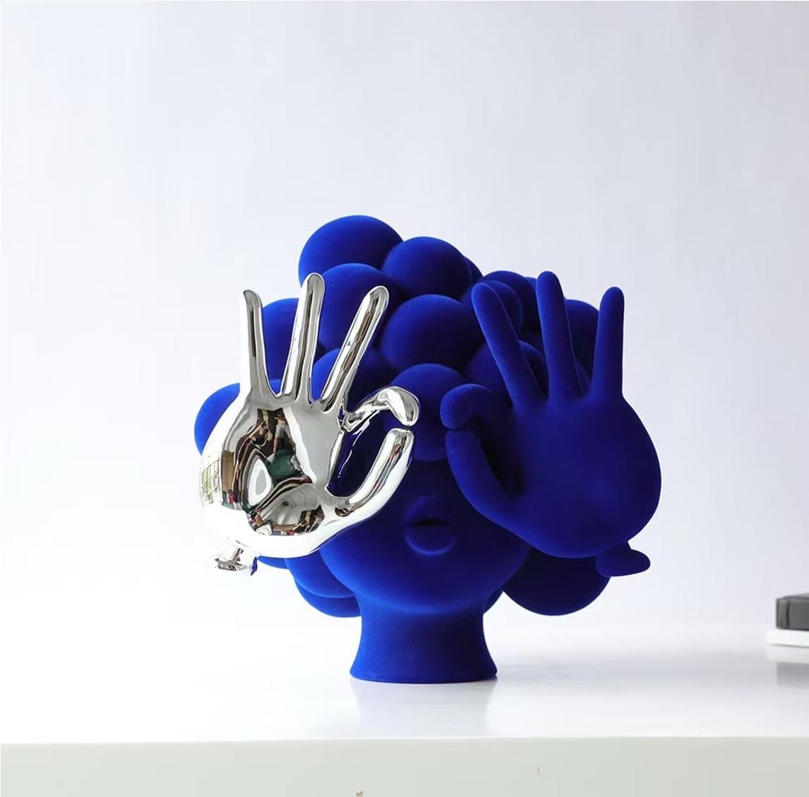 Abstract girl sculpture