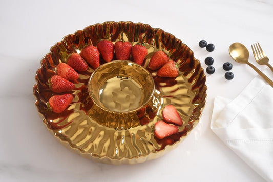 Ceramic serving