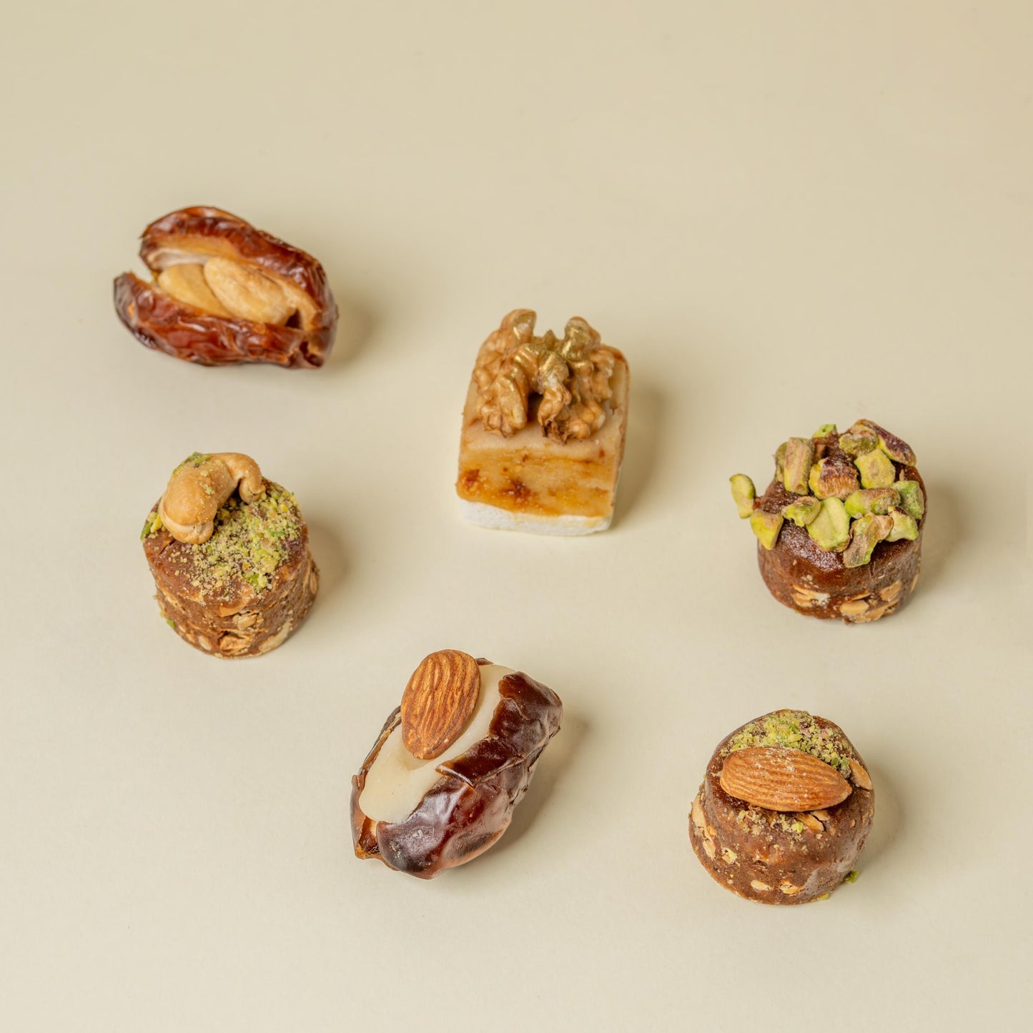 Marzipan,malban,nougat,date