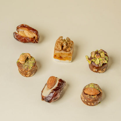 Marzipan,malban,nougat,date