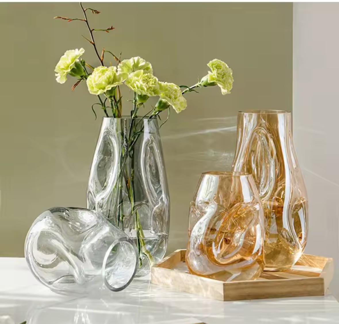 Glass vases