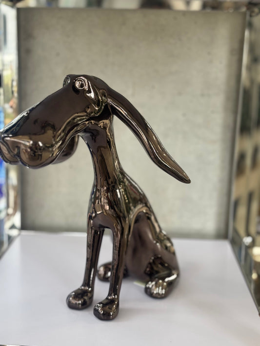 Dog sculpture