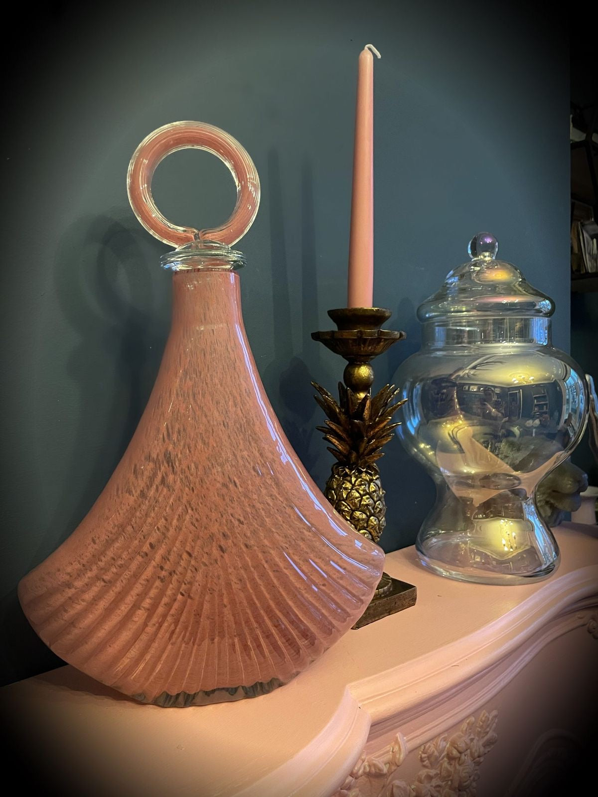 Murano jars set of 2