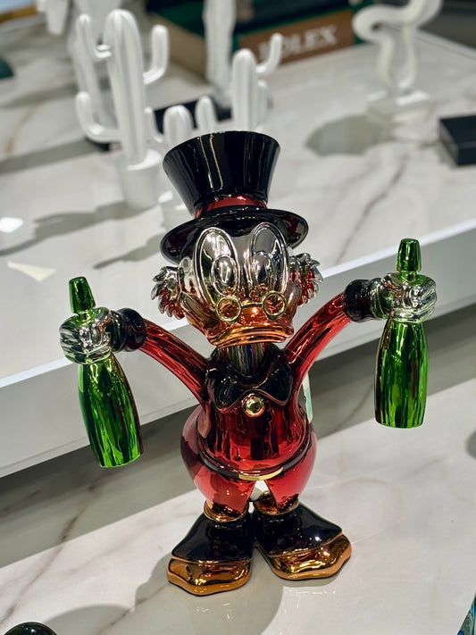 Metallic Champagne Duck