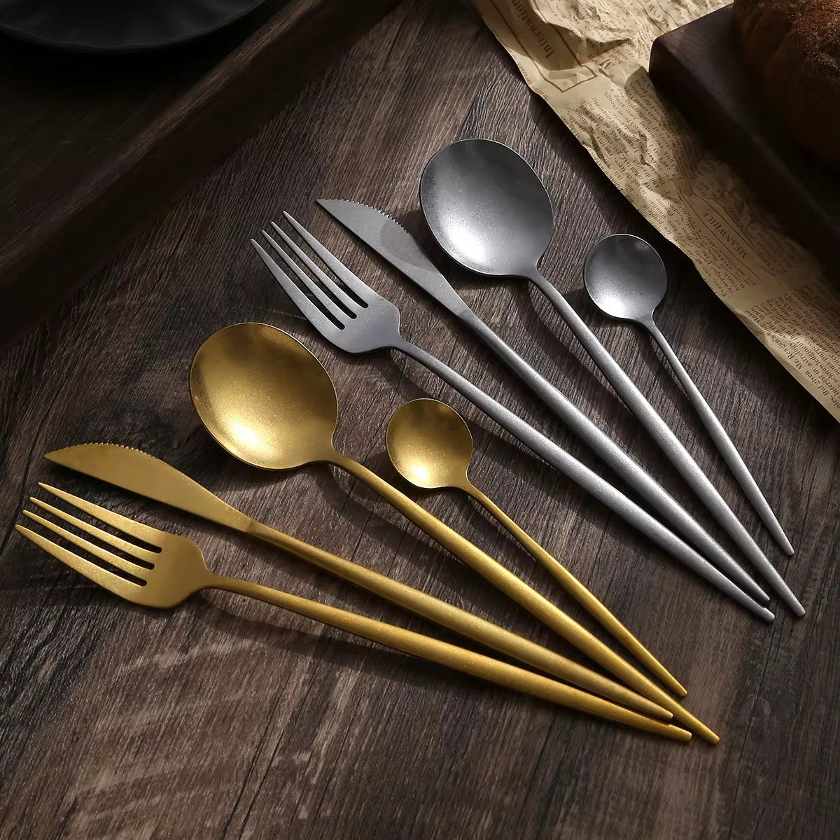 Cutlery set vintage style