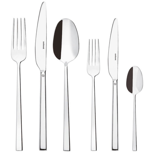 SAMBONET CUTLERY SET 36 PCS - ROCK S/STEEL