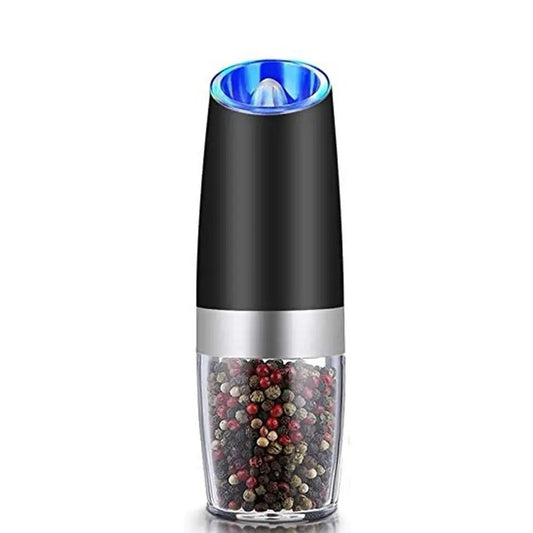 Gravity Electric Salt and Pepper Grinder Set Automatic Pepper and Salt Mill Grinder Battery-Operated with Adjustable Coarseness