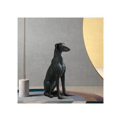 Dog sculpture