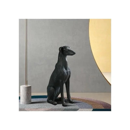 Dog sculpture