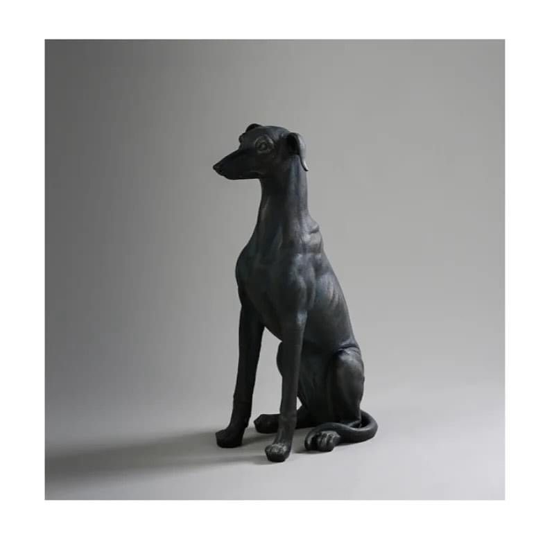 Dog sculpture