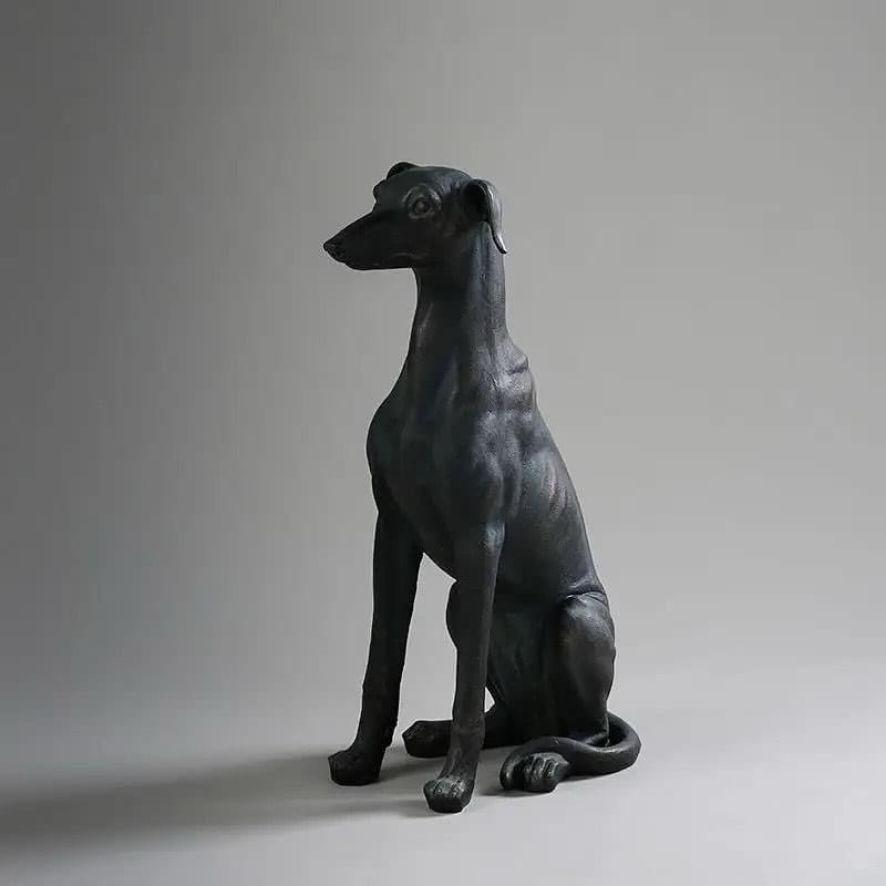 Dog sculpture