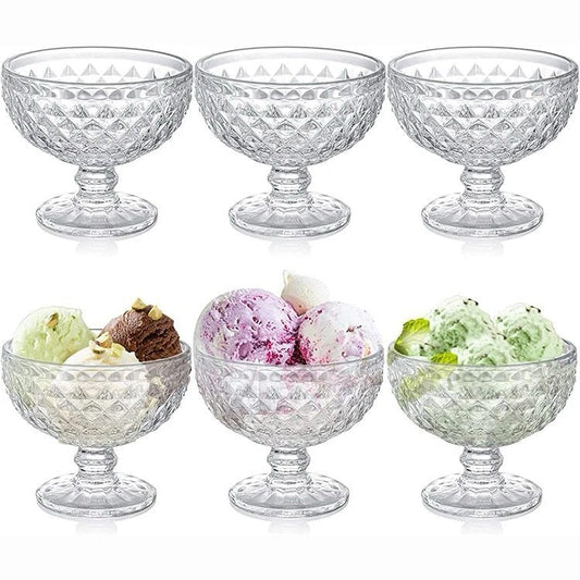 Glass cup serving dozen
