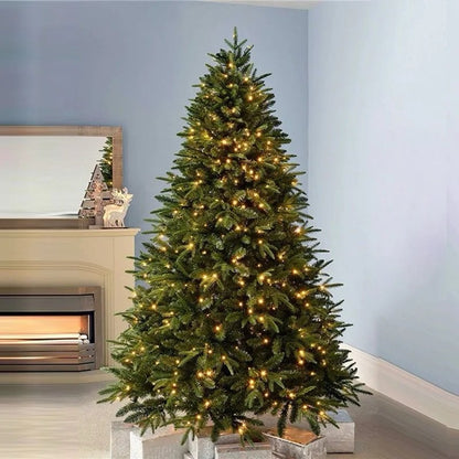 Christmas tree built in light