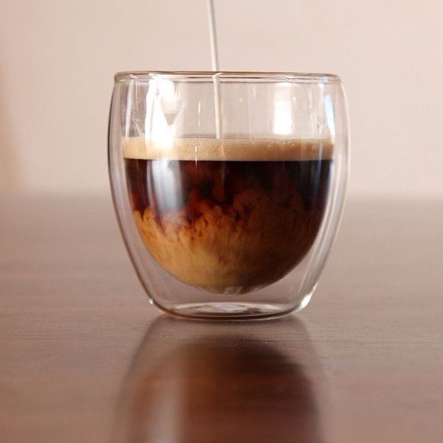 Ecooe Double Wall Glass Espresso Coffee Cups
