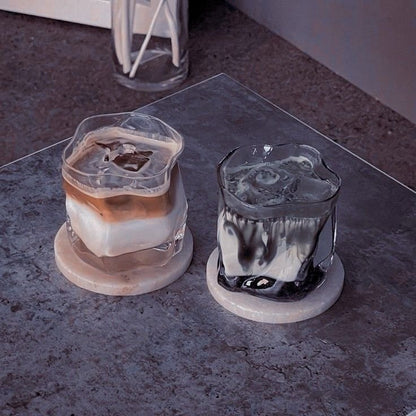 Twisted Glass Cup