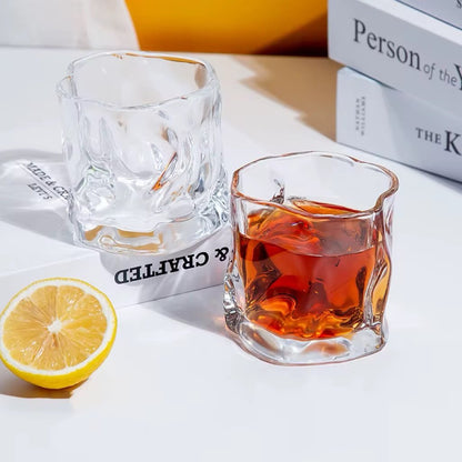 Twisted Glass Cup