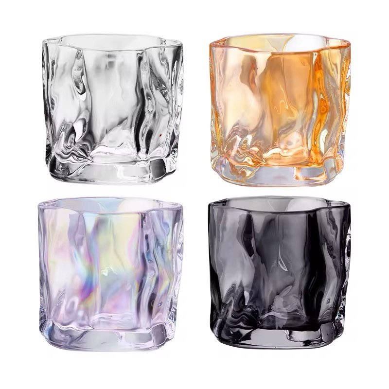 Twisted Glass Cup