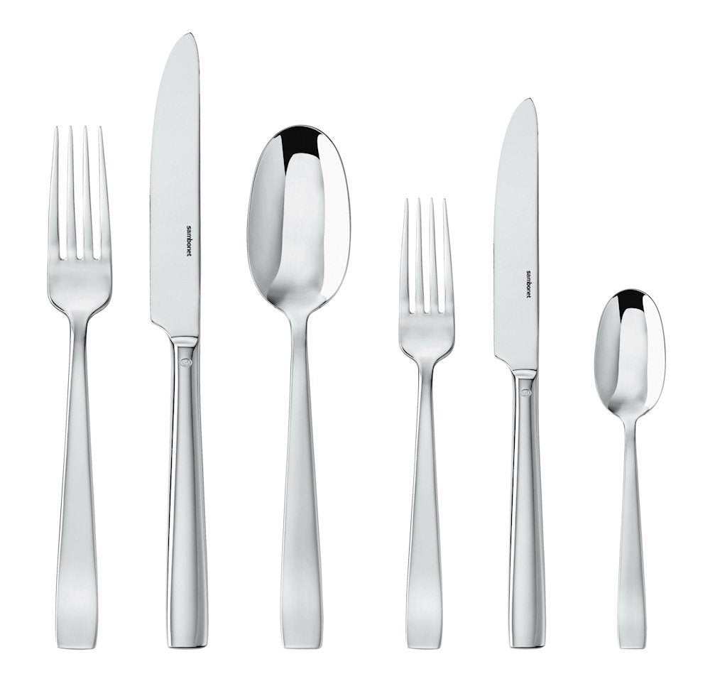 SAMBONET CUTLERY SET 36 PCS - FLAT S/STEEL SAMB62512-83